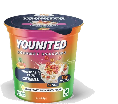 YOUNITED Tropical Fruit cereal cup