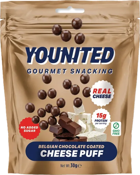 YOUNITED Belgian Chocolate cheese puff