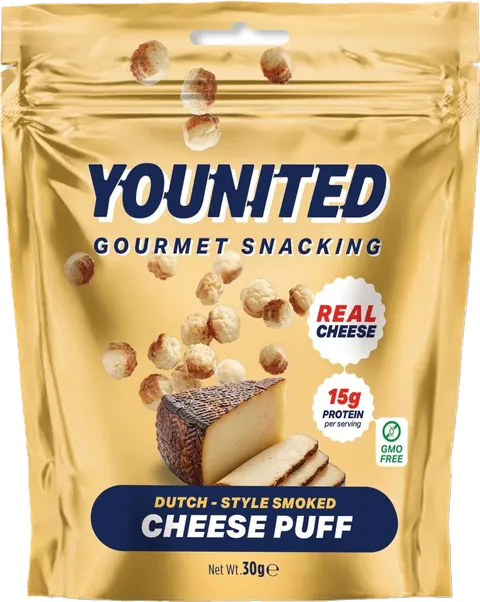 YOUNITED Dutch-Style Smoked cheese puff